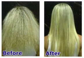 Brazilian keratin treatment on clearance hair extensions